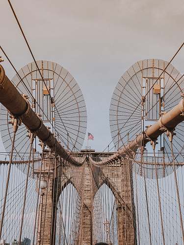 usa Brooklyn Bridge, New York robert f. wagner sr. place